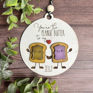 You&#39;re My Peanut Butter to my Jelly Ornament - DIGITAL DOWNLOAD