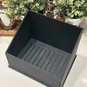 Storage Box for 6.2" tabletop inserts - holds 11 inserts - includes words for the front of the box - DIGITAL FILE