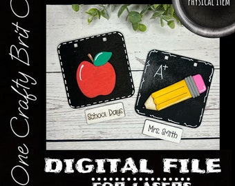 School Changeables for Farmhouse Sandwich Board - Alleen verwisselbaar - DIGITAAL BESTAND