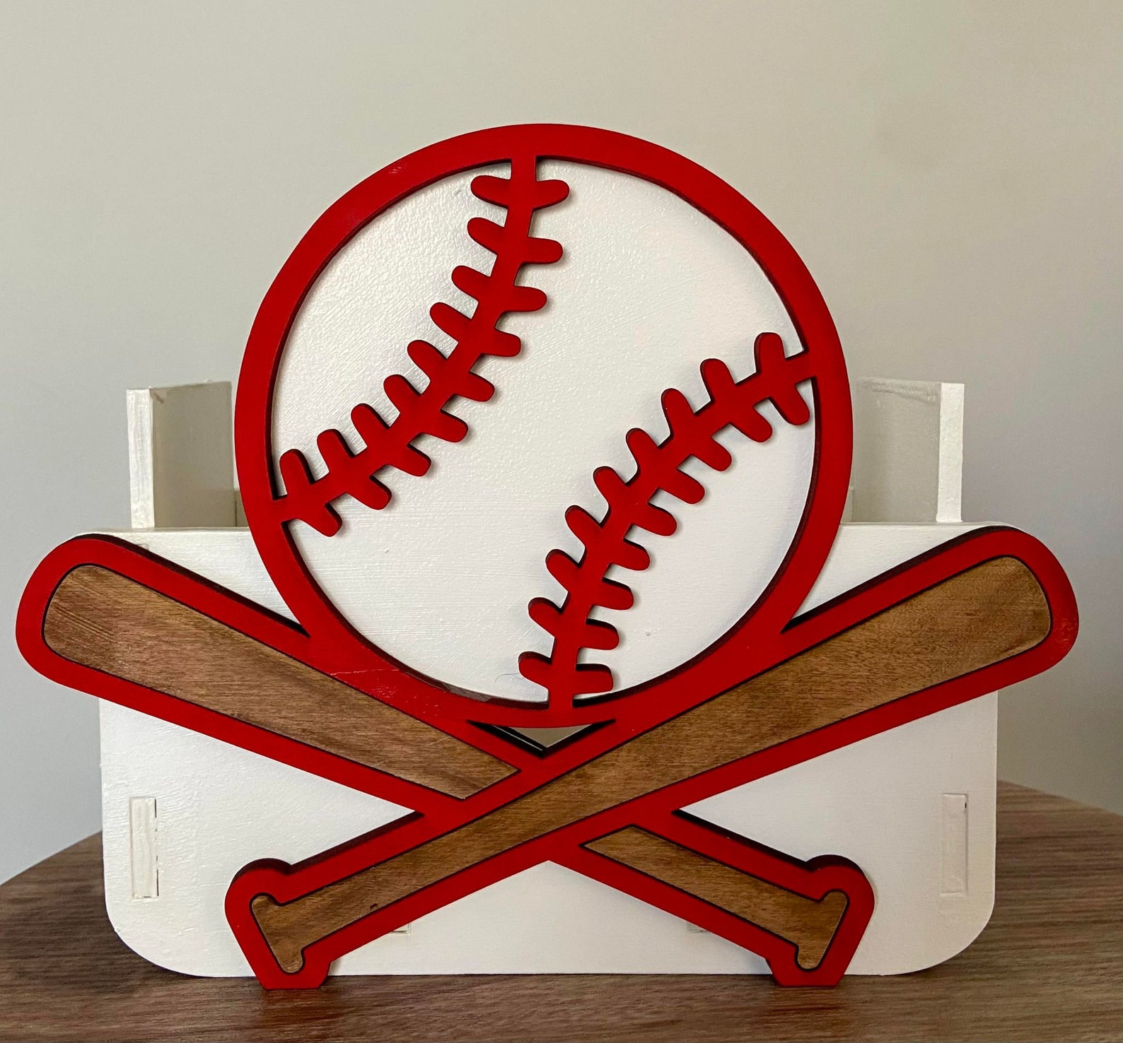 Baseball Themed Napkin Holder - DIGITAL DOWNLOAD FILE - Etsy