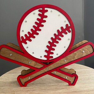 Basebolllampa - DIGITAL FIL 1/8" material