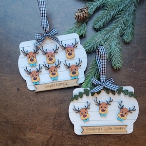 Cutest Reindeer Ornament - Family, Friends, Grandparents - DIGITAL FILE