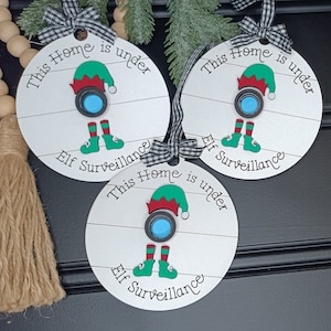 Elf Surveillance Ornament - include file per creare obiettivi fotografici falsi - FILE DIGITALE
