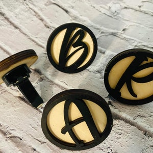 Alphabet Vent Clips - DIGITAL FILE