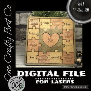 Son Puzzle  - DIGITAL FILE