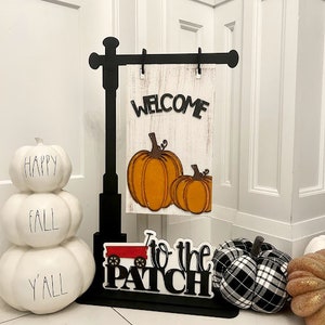Large Porch Flag - Welcome to the Patch - DIGITAL DOWNLOAD