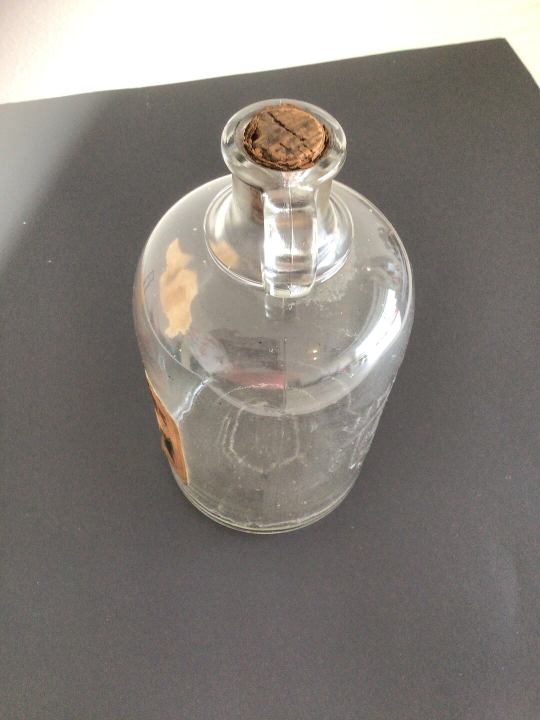 Vintage White House Vinegar Jug With Cork and Partial Original Label Etsy