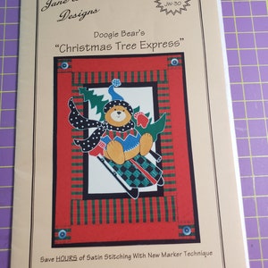 Christmas Tree Express Quilt Pattern by Jane Wilson Designs