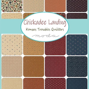 Chickedee Landing Fat Quarter von Kansas Troubles für Moda Fabrics