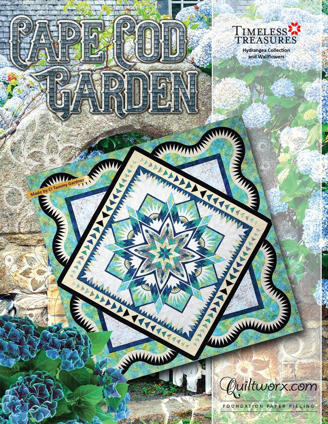 Cape Cod Garden Pattern by Judy Niemeyer of Quiltworx # JNQ00281P7 - Etsy
