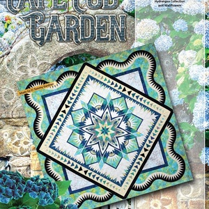 Patrón de jardín de Cape Cod de Judy Niemeyer de Quiltworx n.° JNQ00281P7