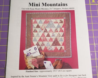 Mini Mountains Quilt Pattern by Strippity Do-Dahs!