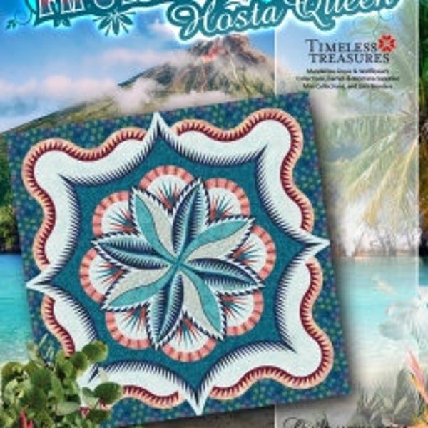 Fire Island Hasta Queen and Wall Pattern by Judy Niemeyer of Quiltworx