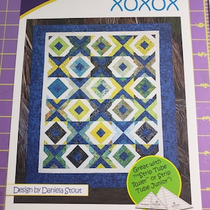 XOXO Quilt Pattern by Cozy Quilt Designs