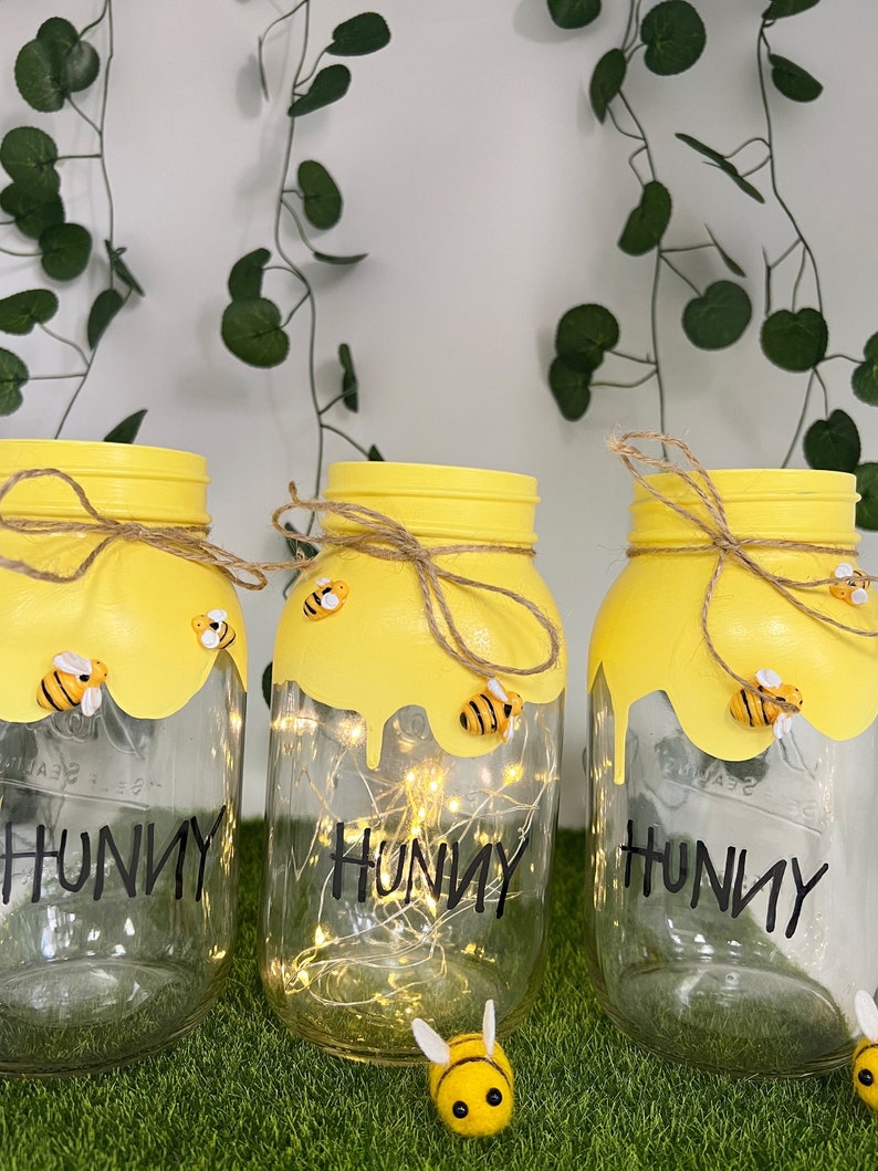 Winnie the Pooh Hunny Pots Centerpieces Party Favors for Etsy