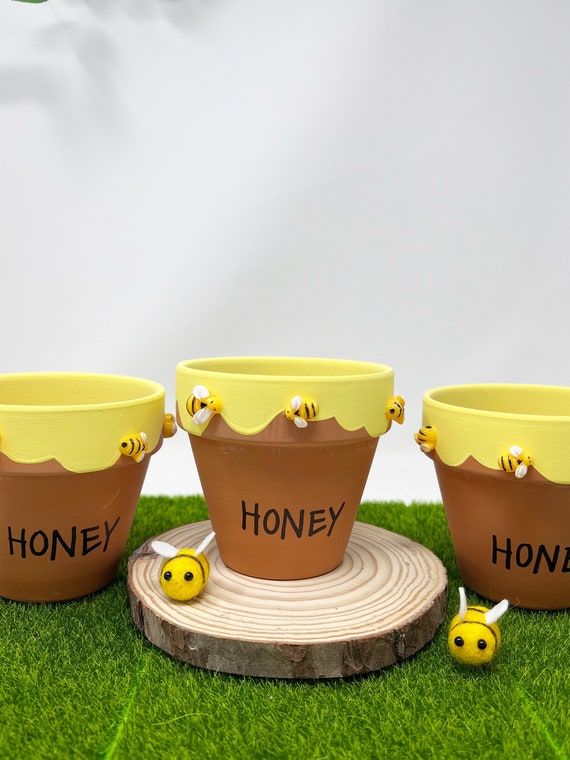 Winnie the Pooh Terra Cotta Hunny Pots Centerpieces Party Favors