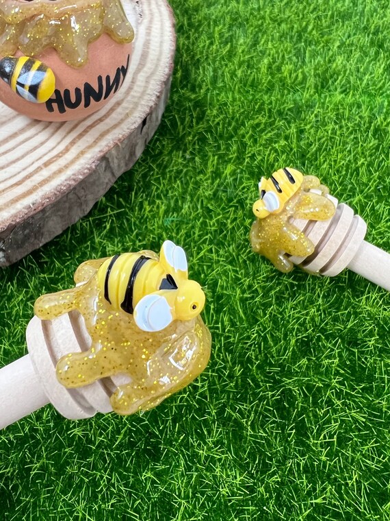 Fake Honey Dipper, Faux Honey Drip, Bee Decor , Bee Farmhouse
