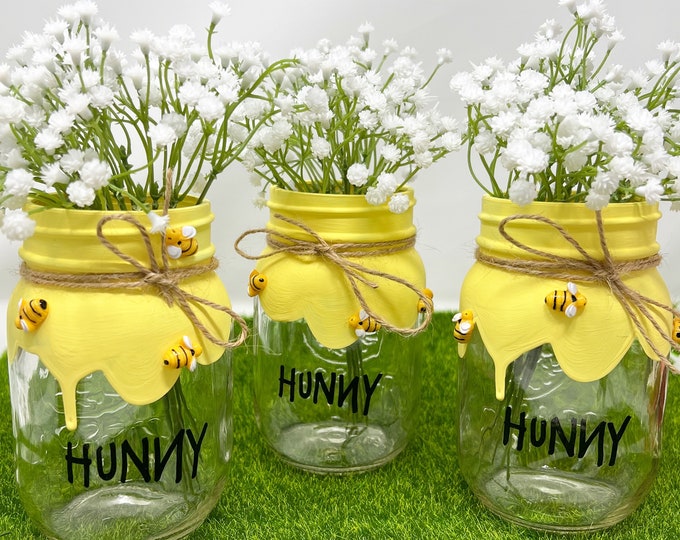 Winnie the Pooh Hunny Pots Centerpieces Party Favors for Etsy