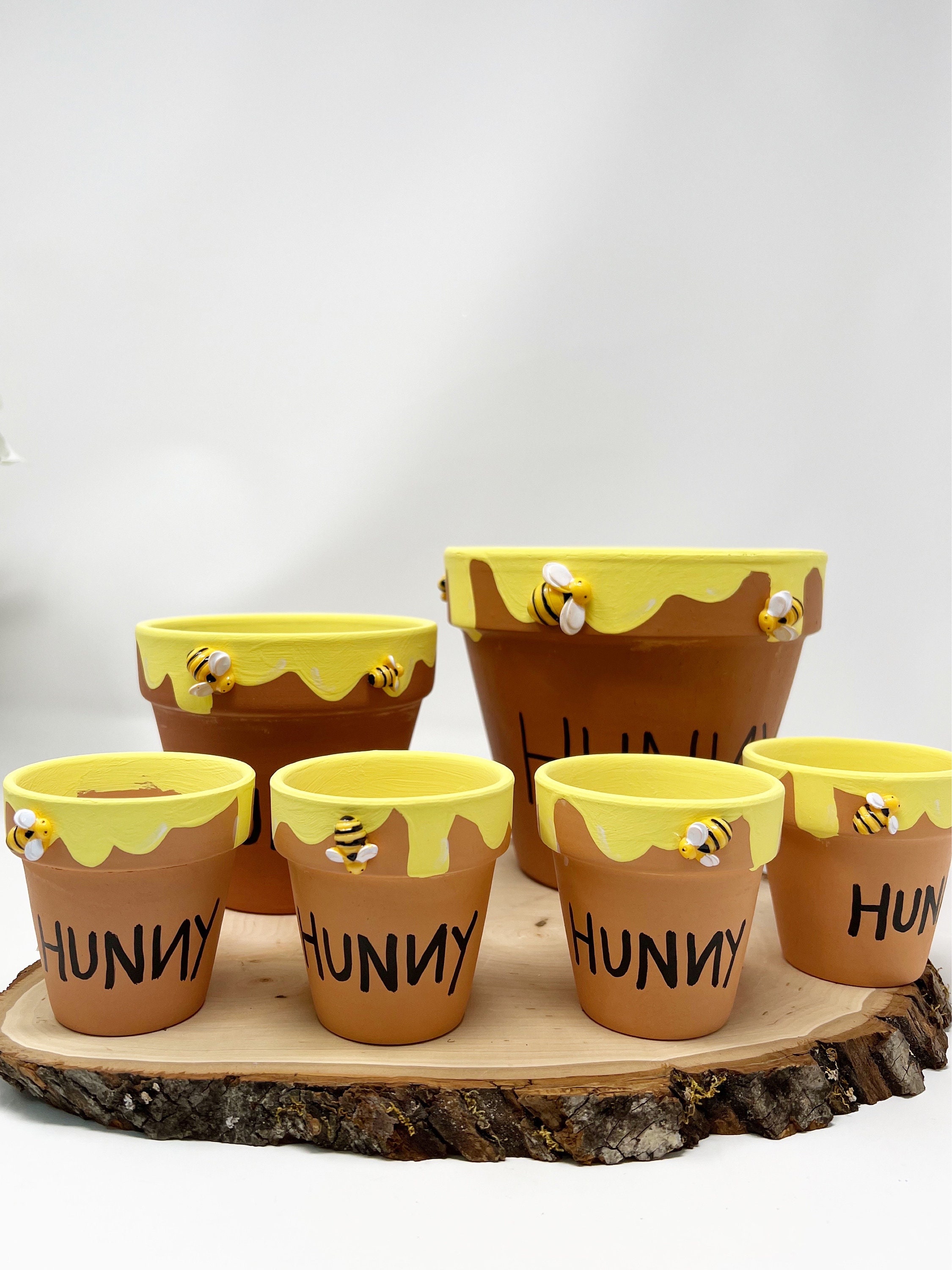 Winnie The Pooh Hunny Pots, Hunny pot designs with Pooh and…