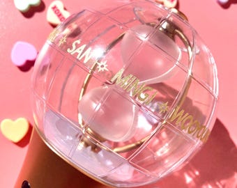 PERMANENTES ATEEZ V2 Lightstick Globe Namens-Abziehbild-Set