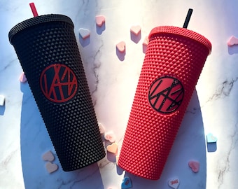 Shimmer Logo Cold Cup: Textured Acrylic Tumbler (710ml)
