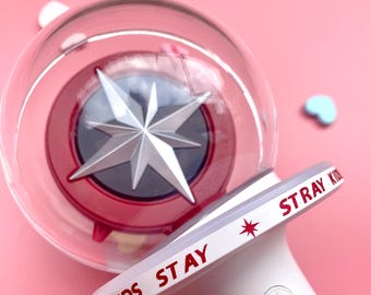 PERMANENT Decal Stray Kids V2 Lightstick Halo "Everywhere Around the World" sticker