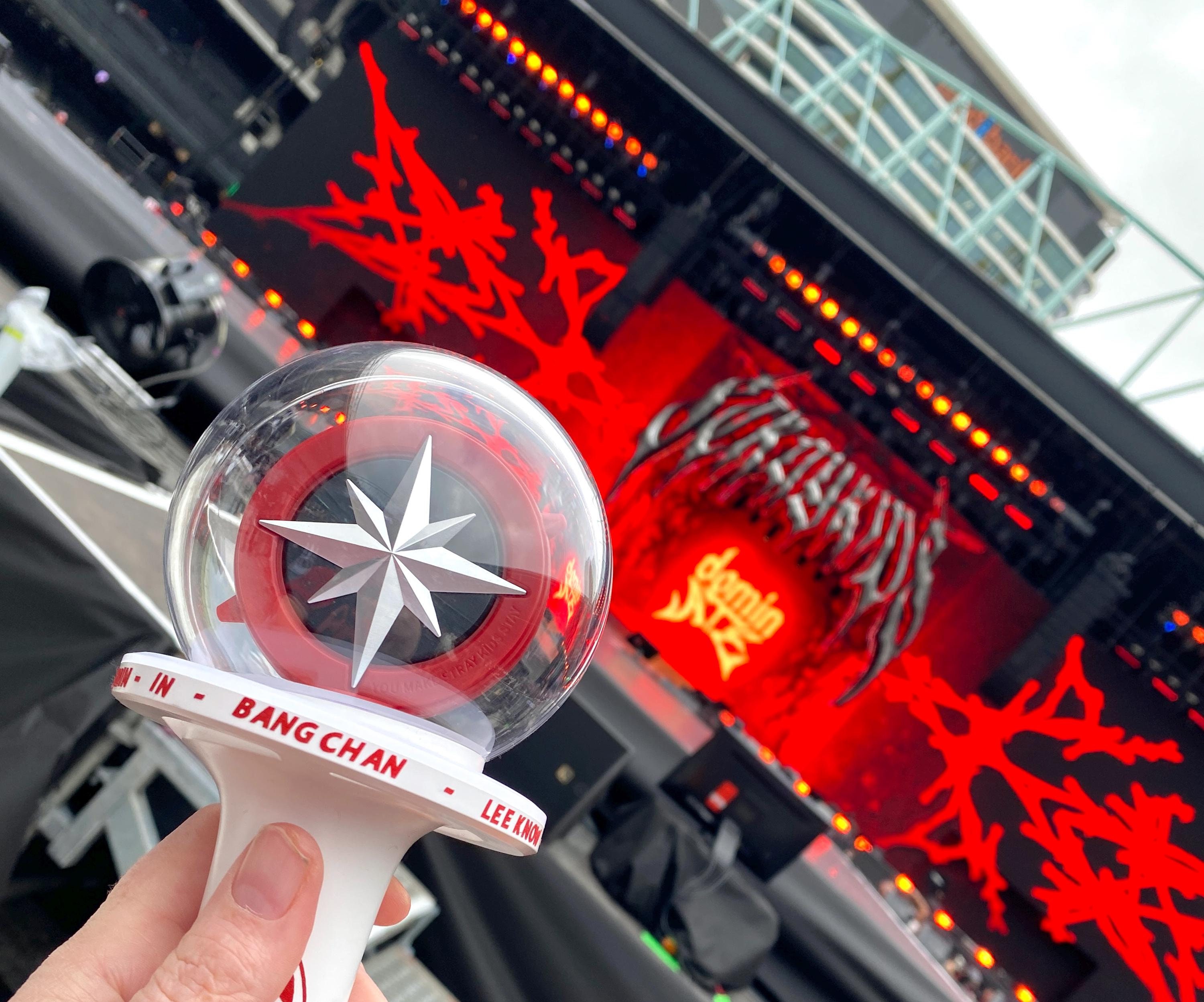 PERMANENT Decal Stray Kids V2 Lightstick Halo Name Stickers - Etsy