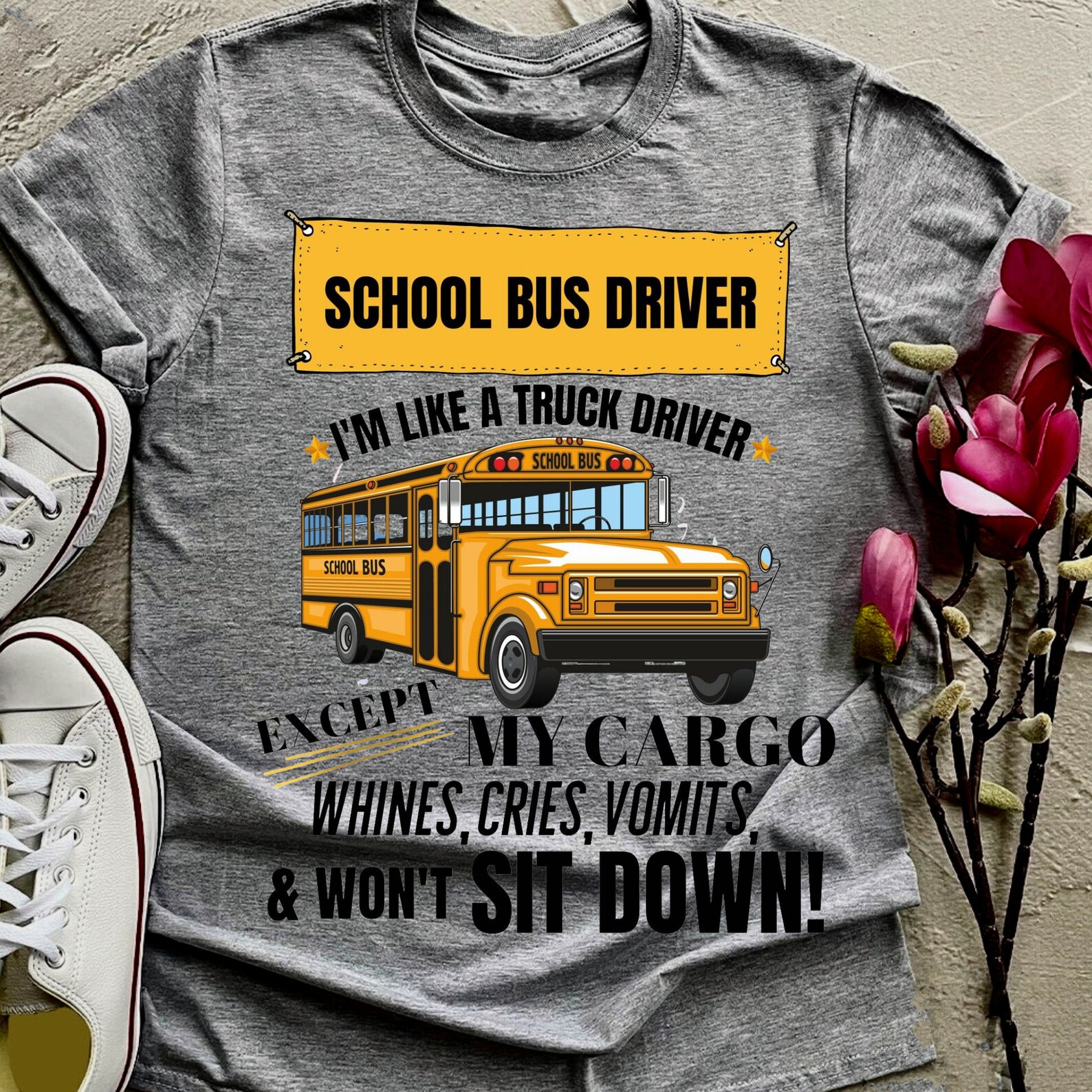 School Bus Driver Shirt Safe Driving Tshirt Shirts for Bus Etsy