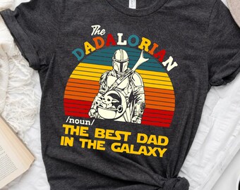 The Dadalorian Shirt, Galaxy Dad Father's Day Tee