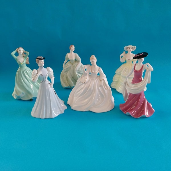 Coalport Pretty Ladies Figurines Petite Size Priced Individually