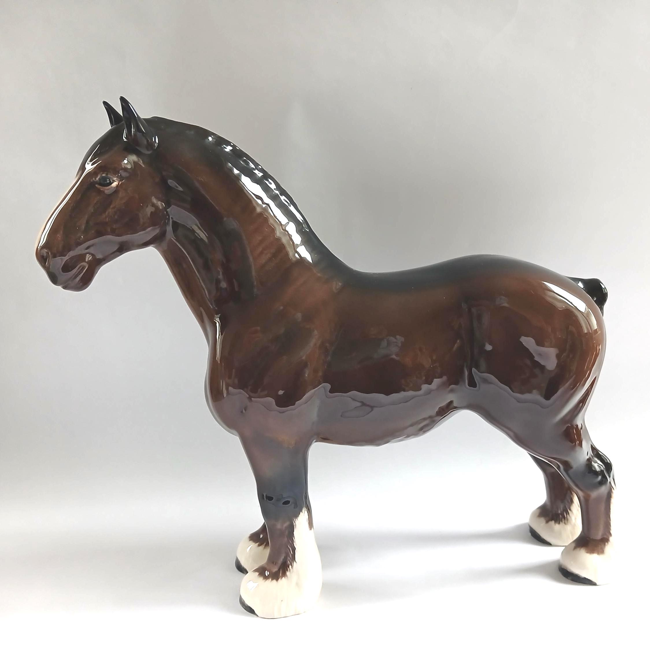Beswick Cart Horse - Etsy UK