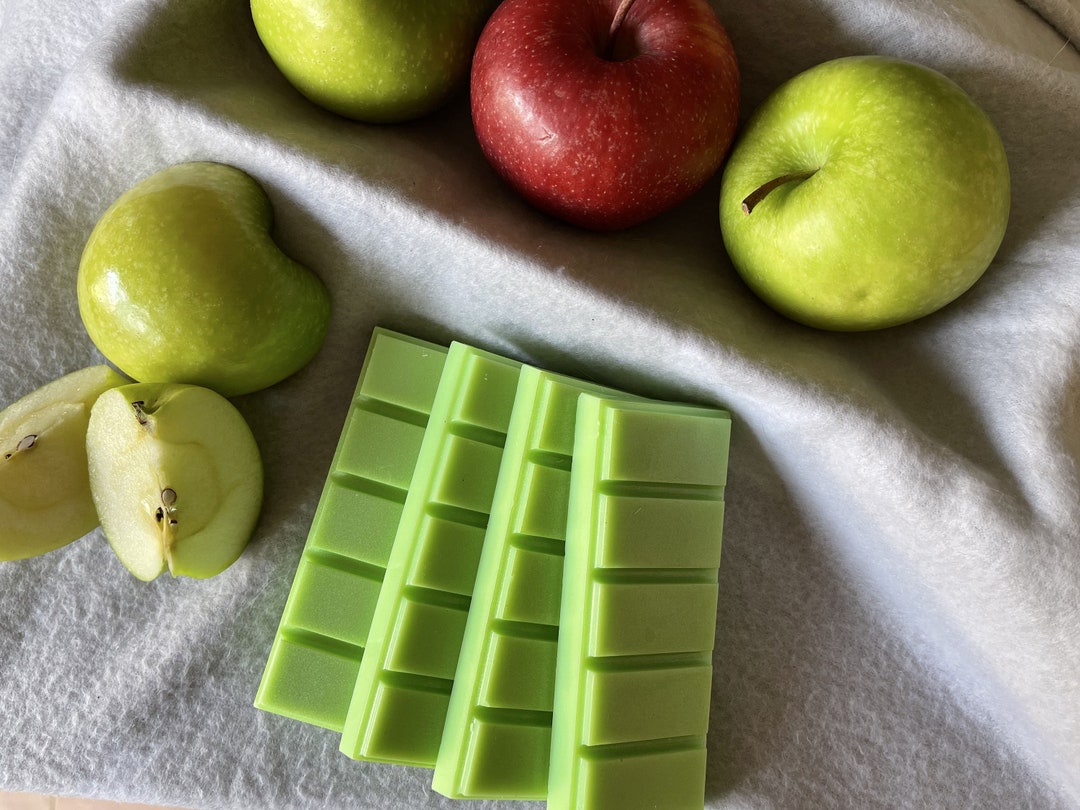 Forbidden Apple Wax Melt, Green Apple Wax Melts, Highly Scented Luxury