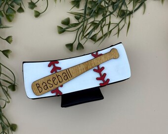 Baseball Claw Hair Clip: Sporty Accessory for Baseball Fans