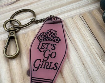 Let's Go Girls - Chaveiro estilo motel