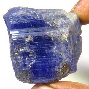 Grande pedra preciosa de tanzanita, 32 x 31 mm, 100% natural, tanzanita azul bruta, gemas de tanzanita africana soltas, 254 quilates, tanzanita bruta enorme para joias