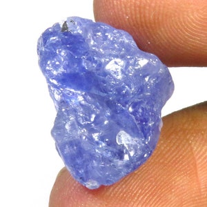 Blue Tanzanite Gemstone, 18Cts, African Tanzanite Loose, 100% Natural Tanzanite Rough, 18x12 mm, Tanzanite Gemstone Rough For Jewelry Use,