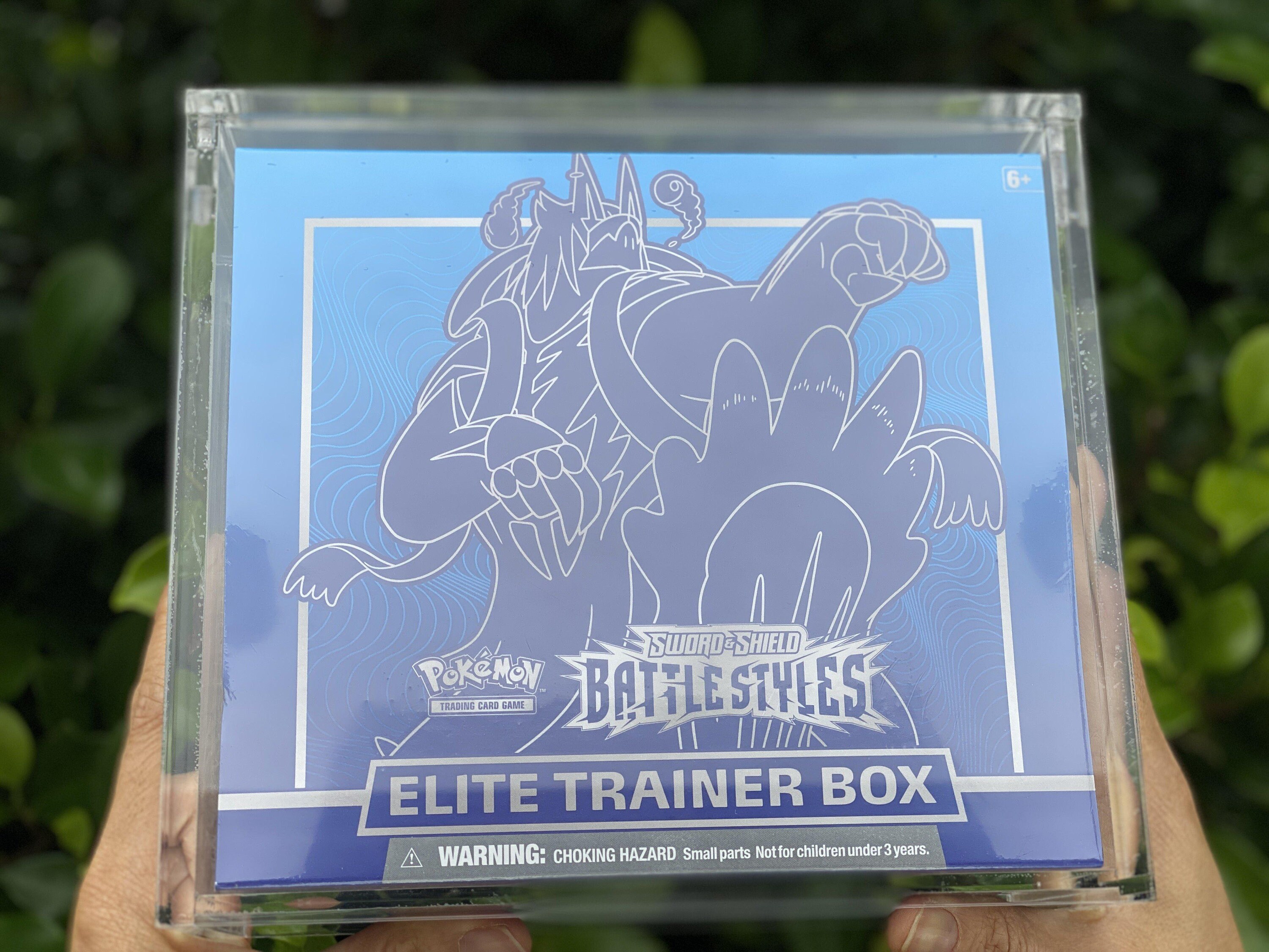 Acrylic Pokémon Elite Trainer Box Protector Etsy
