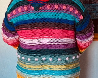 Multicoloured Pixie jacket