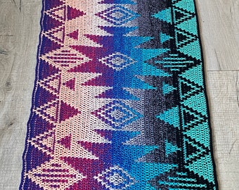 Chal de crochet Montana