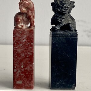 Chinese Stamp Seal Stones