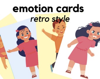 Printable Emotion Regulation Cards for Kids - INSTANT DOWNLOAD - Printable PDF