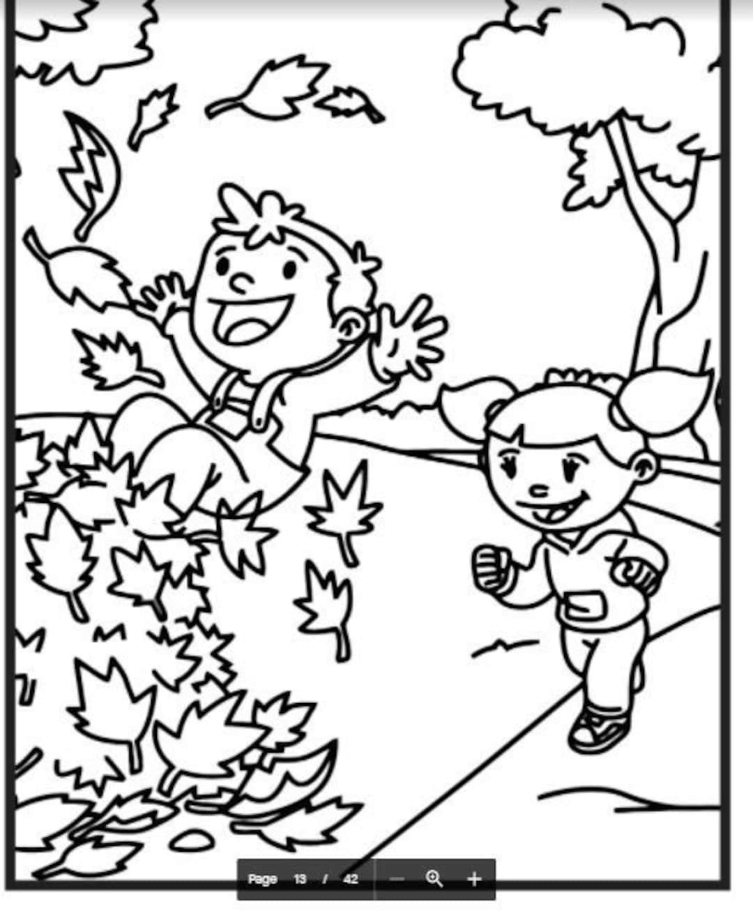 HAPPY LEAVES - Fun & Challenge Coloring Books for Kids: Drawing and Coloring Book for Kids Ages 6-8, 9-12 - Leaves Coloring Books with Challenging Drawing Pages for Boys, and Girls, Colorful Printing Size 8x10, 67 Pages, Cover: Diamond Leaves [Book]