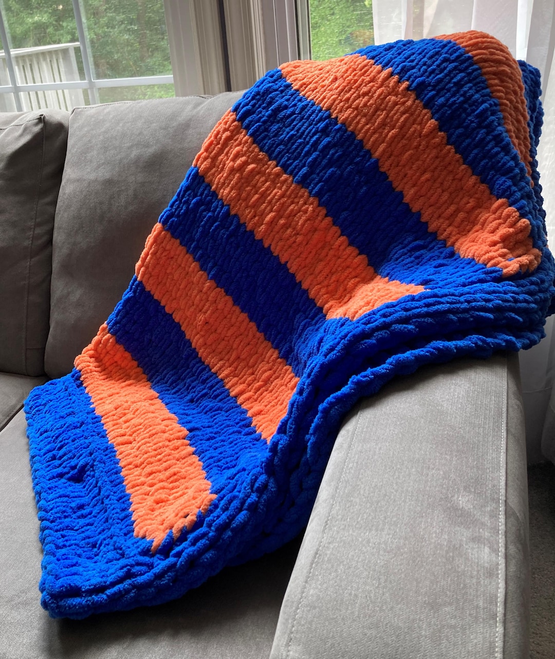 University Of Florida Hand-made Chunky Blanket