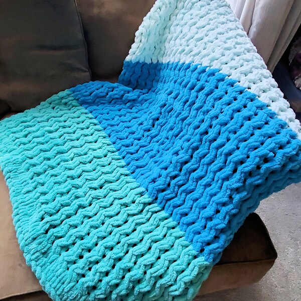 Zig Zag Baby Blanket Etsy
