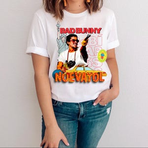 Bad Bunny Nuevayol Shirt - Debi Tirar Mas Fotos Album Merch, DTMF Graphic Tee, Reggaeton Aesthetic, Benito Fan Gift