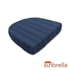 Outdoor contoured chair cushions online