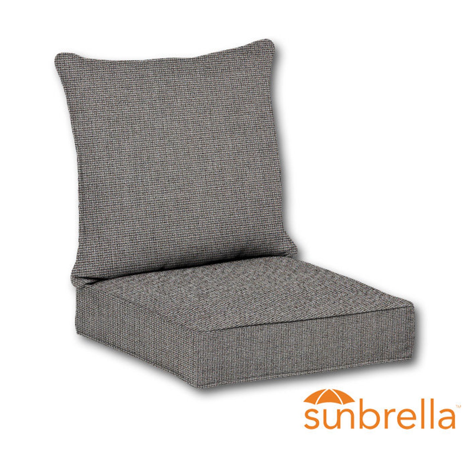 Sunbrella® Bliss Smoke Pillow Back Style Patio Chair Etsy