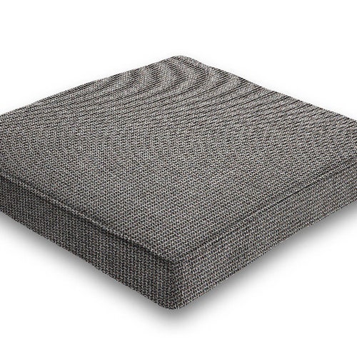 SUNBRELLA® Canvas Raven Black Outdoor Seat Pad Patio Chair Etsy