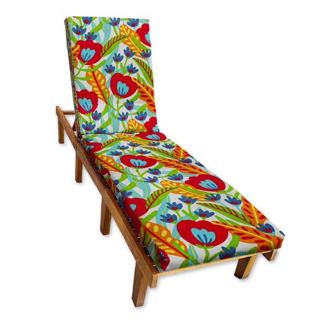 Multi Chaise Lounge Replacement Cushion Richloom Etsy