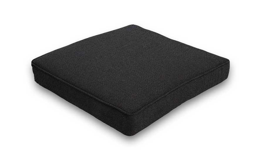 SUNBRELLA® Canvas Black Outdoor Seat Pad Patio Chair Pad Etsy